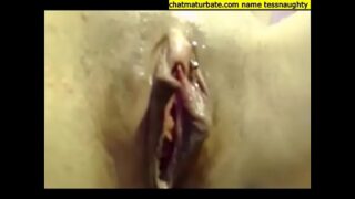 Sex Machine Makes Pierced Pussy Squirt