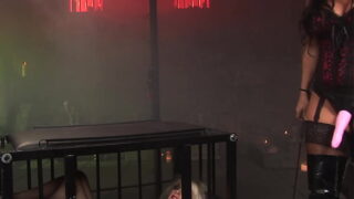 Kerry Louise And Paige Fox Play In The Dungeon