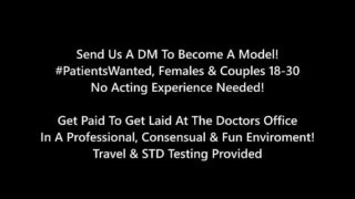 StepSisters Aria Nicole & Angel Santana Suck Dick And Get Blasted Full of Cum, Nurses POV Version